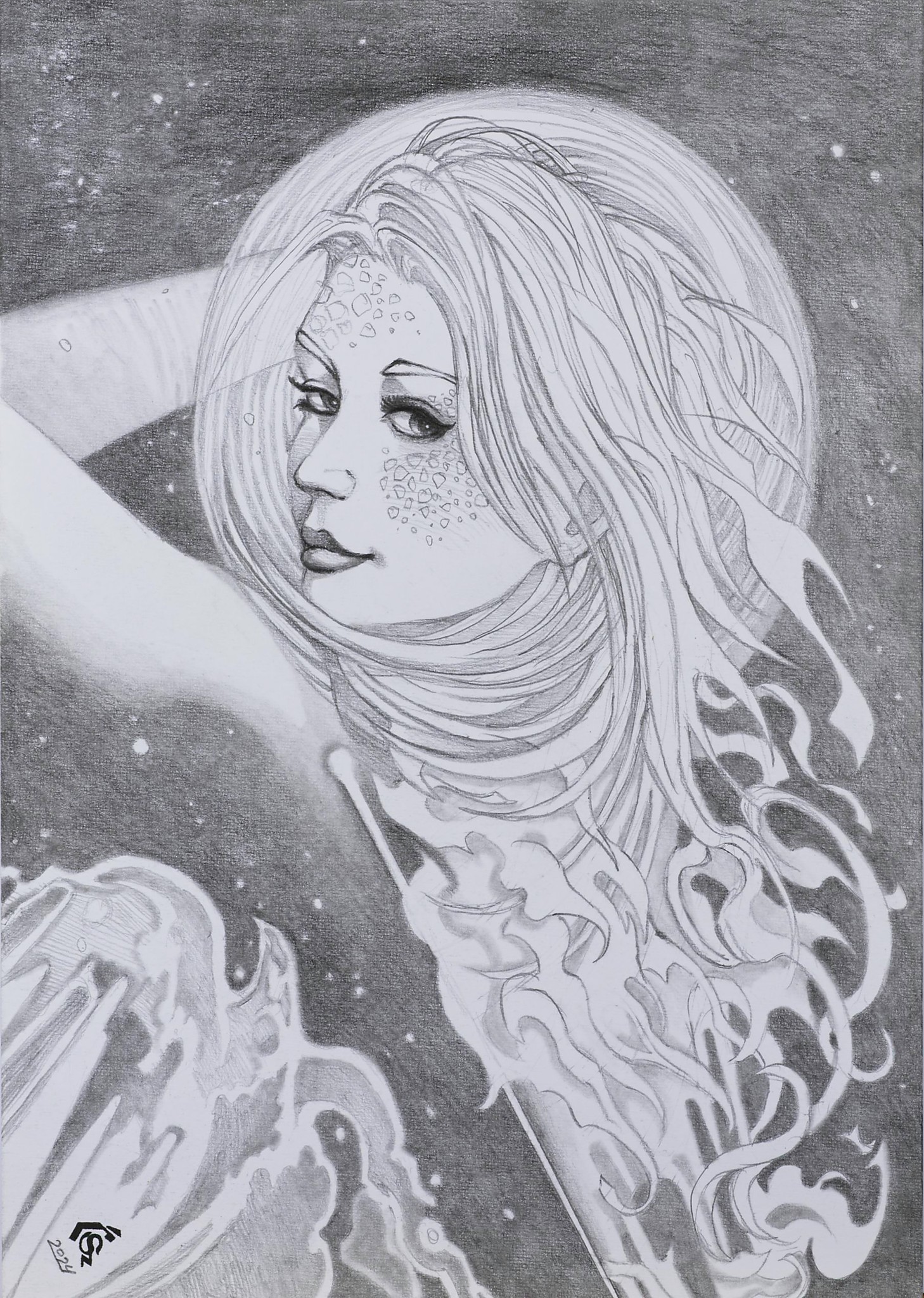 Szymon Ćwikliński Luna 20 x 30 cm 2024 Szymon Ćwikliński Luna 20 x 30 cm 2024