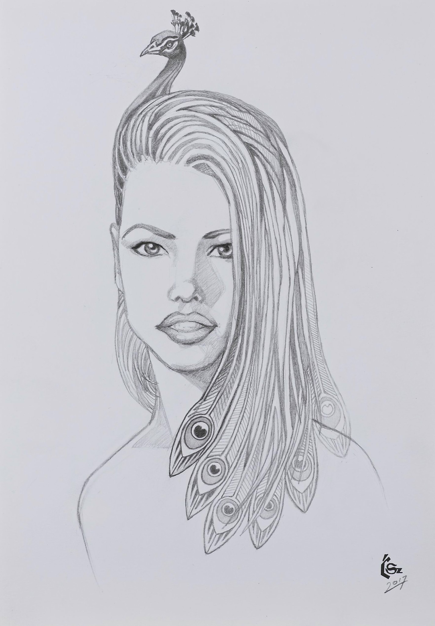 Szymon Ćwikliński Pawie oko 30 x 20cm 2017 Szymon Ćwikliński Pawie oko 30 x 20cm 2017